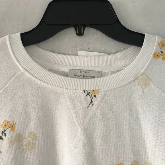 Lucky Brand Floral Sweatshirt (NWT) - Picture 6 of 15